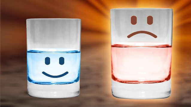 Il mio bicchiere è sempre mezzo vuoto!