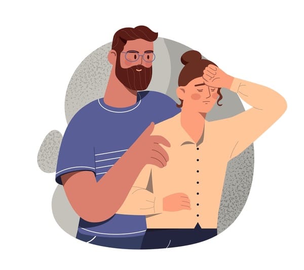 Illustrazione per la ricerca sulle relazioni di coppia