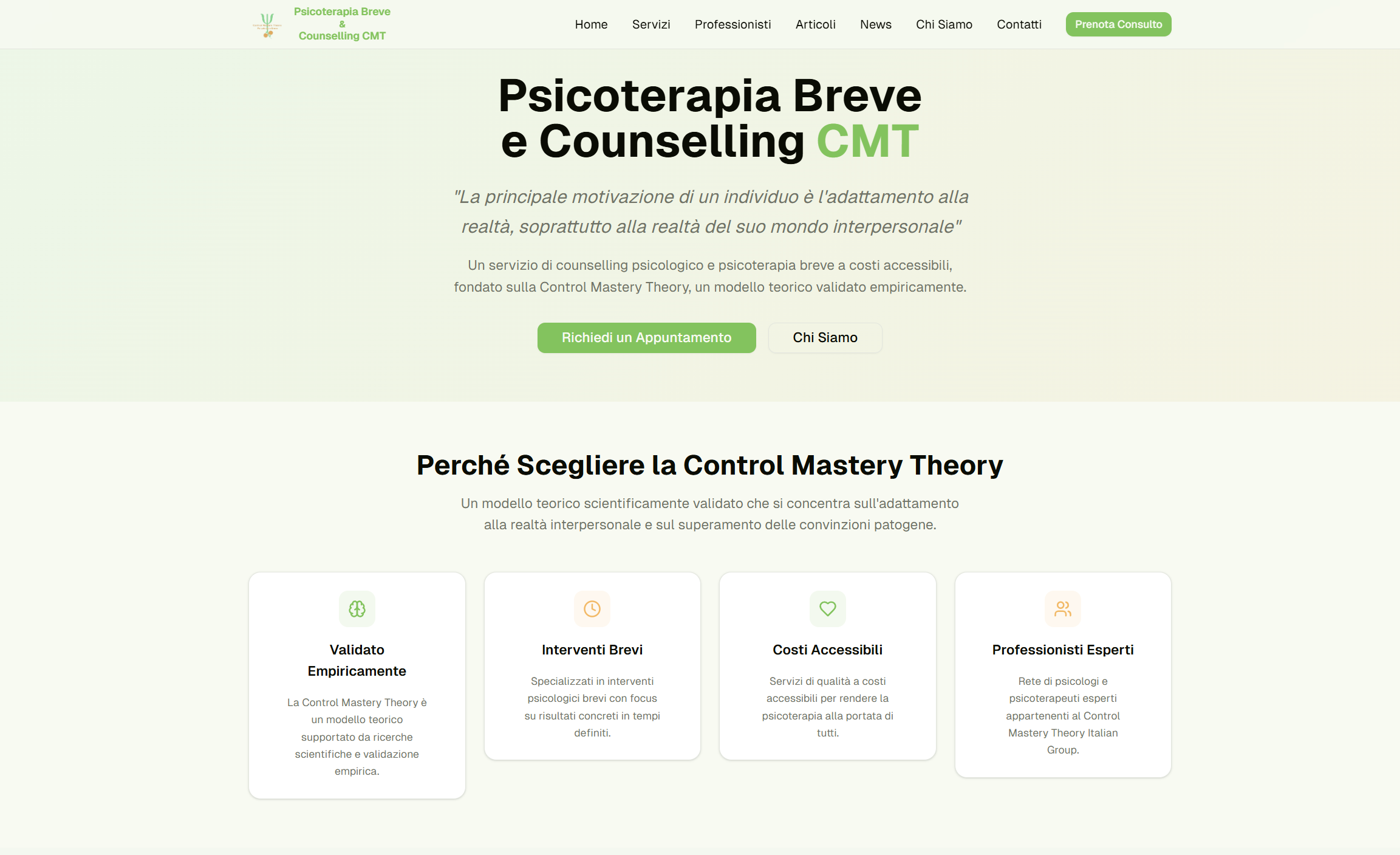 Benvenuti nel Nuovo Sito del CMT Italian Group